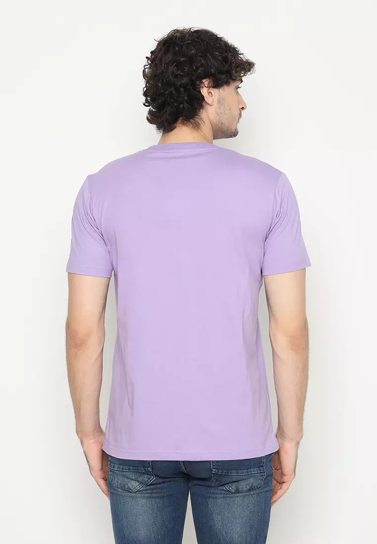 Kaos Pria Design Element - Bougainvil Lea