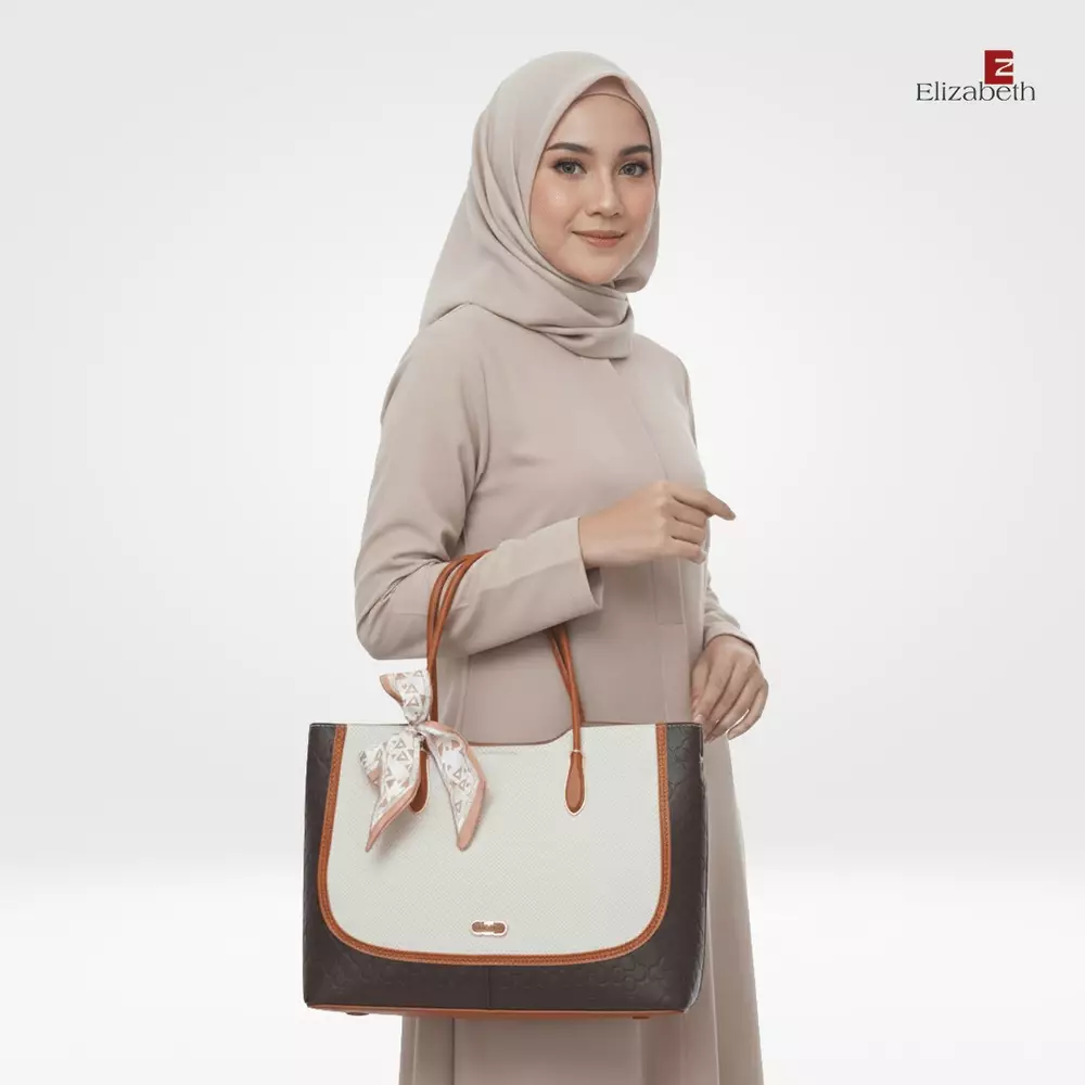 Tas Elizabeth Tote Bag 0706-2167 Brown