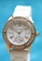 EGLANTINE 金色 EGLANTINE® Vanessa 女士鍍玫瑰金精鋼石英手錶，表面鑲有白色橡膠錶帶上的水晶 4B549ACB4F625CGS_2