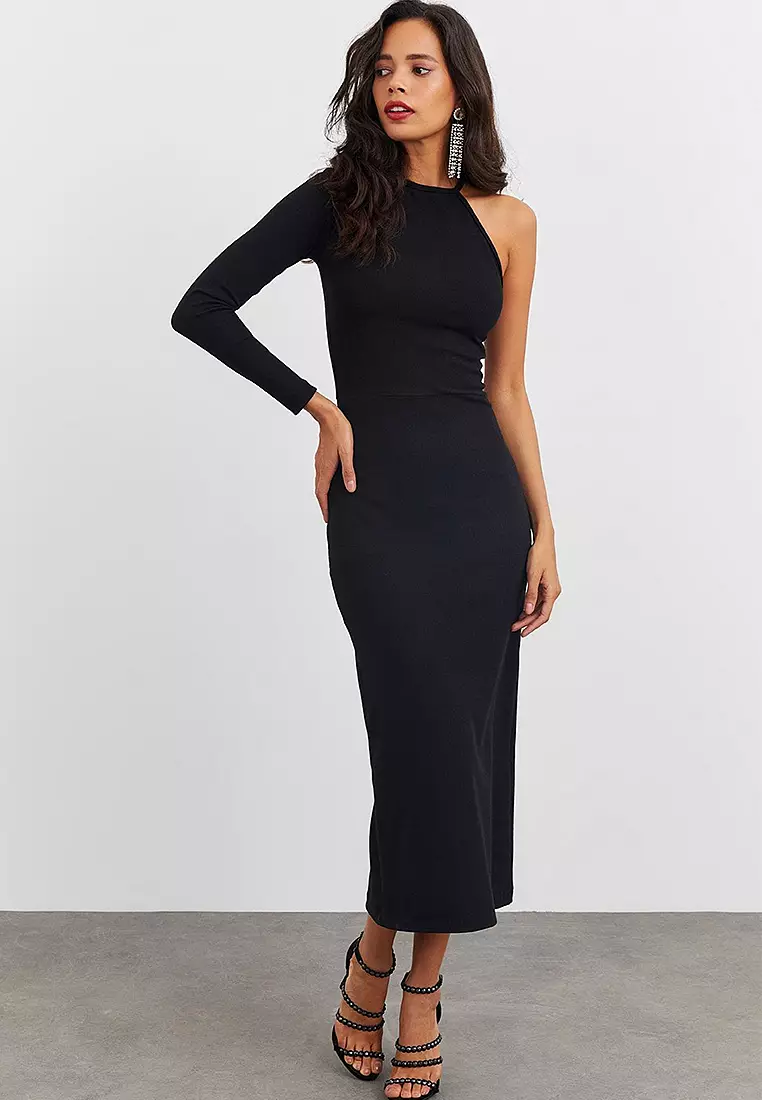 Fitted Midi Dress