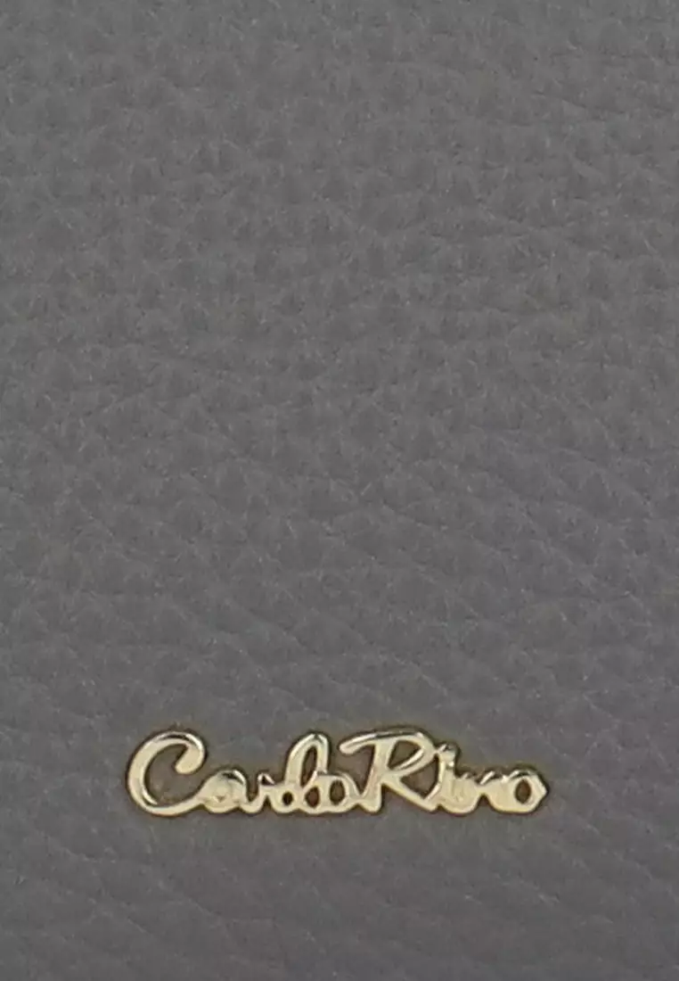 Juvia Lock Accent Top Handle - Dark Grey