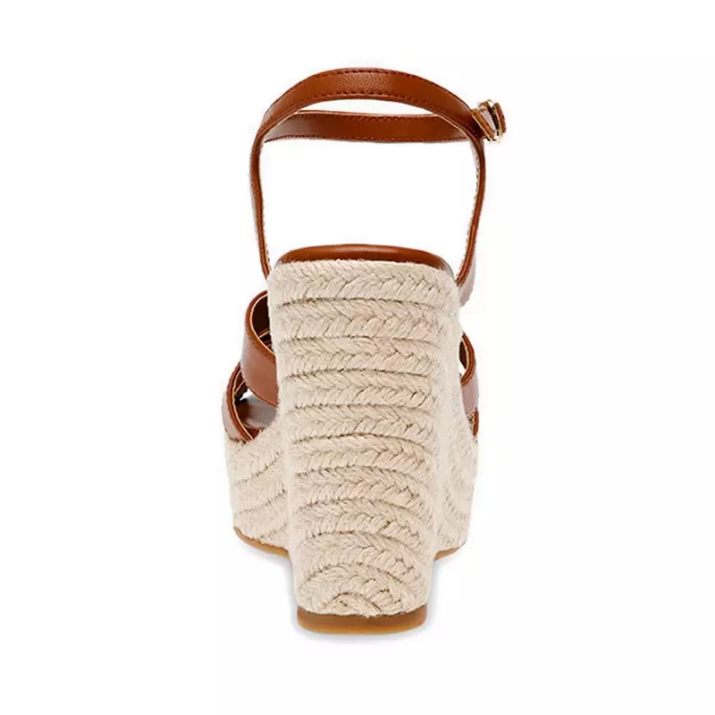 Steve Madden WITTY Women's Sandal Wedges - Cognac