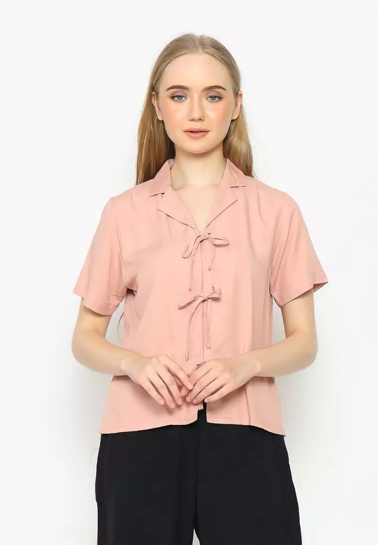 Urban Exchange Nicky Blouse Pink