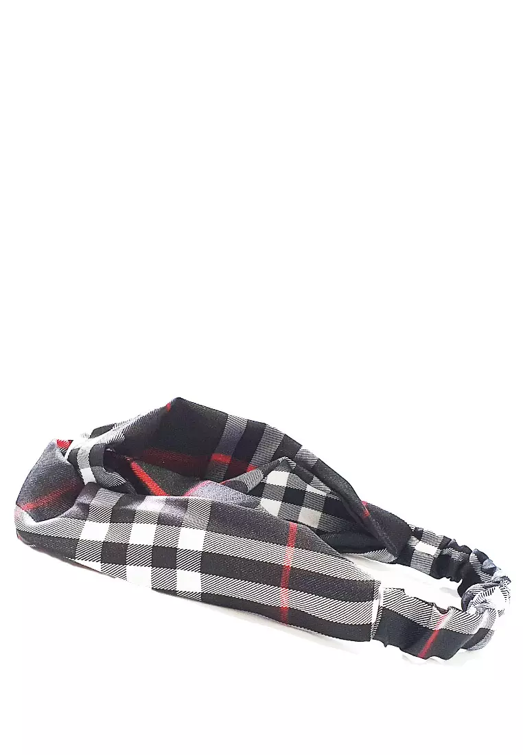 Twisted Style Checkered Headband