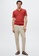 MANGO Man red Fluid Linen Blend Polo Shirt A7587AAB27A91BGS_6