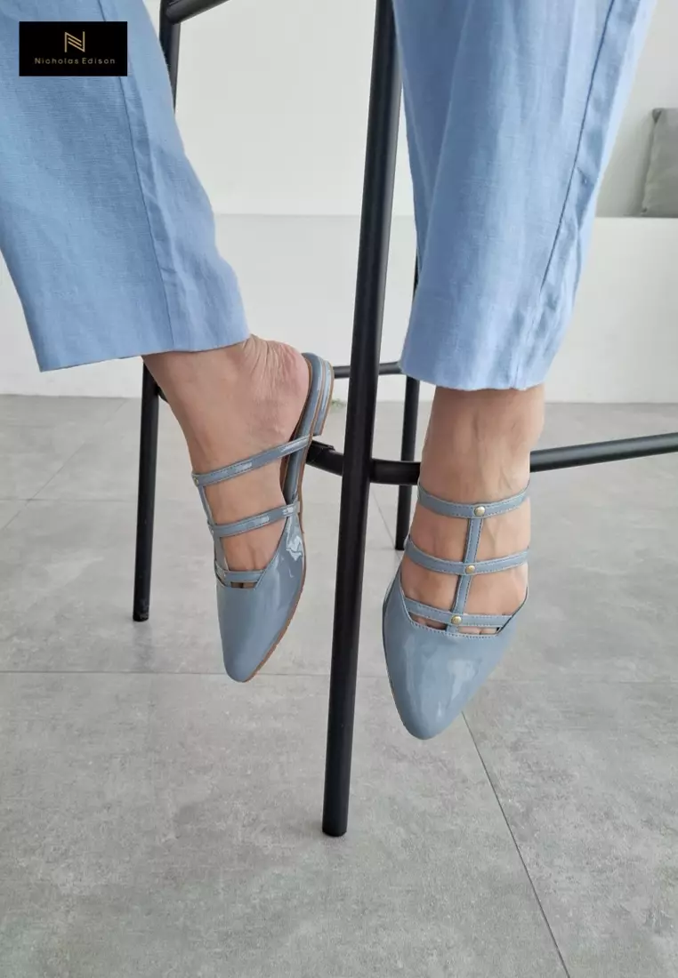 Nicholas Edison Flat Nabila Blue