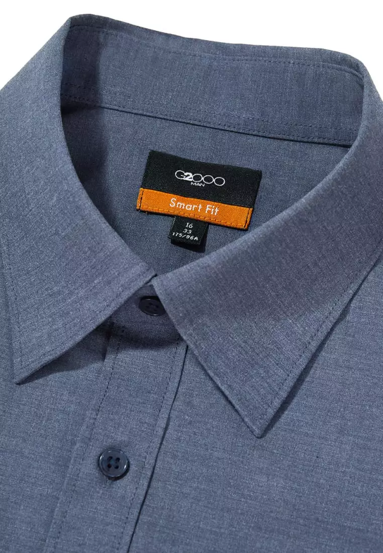 G2000 Non-Iron Easy Care Smart Fit Poplin Shirt