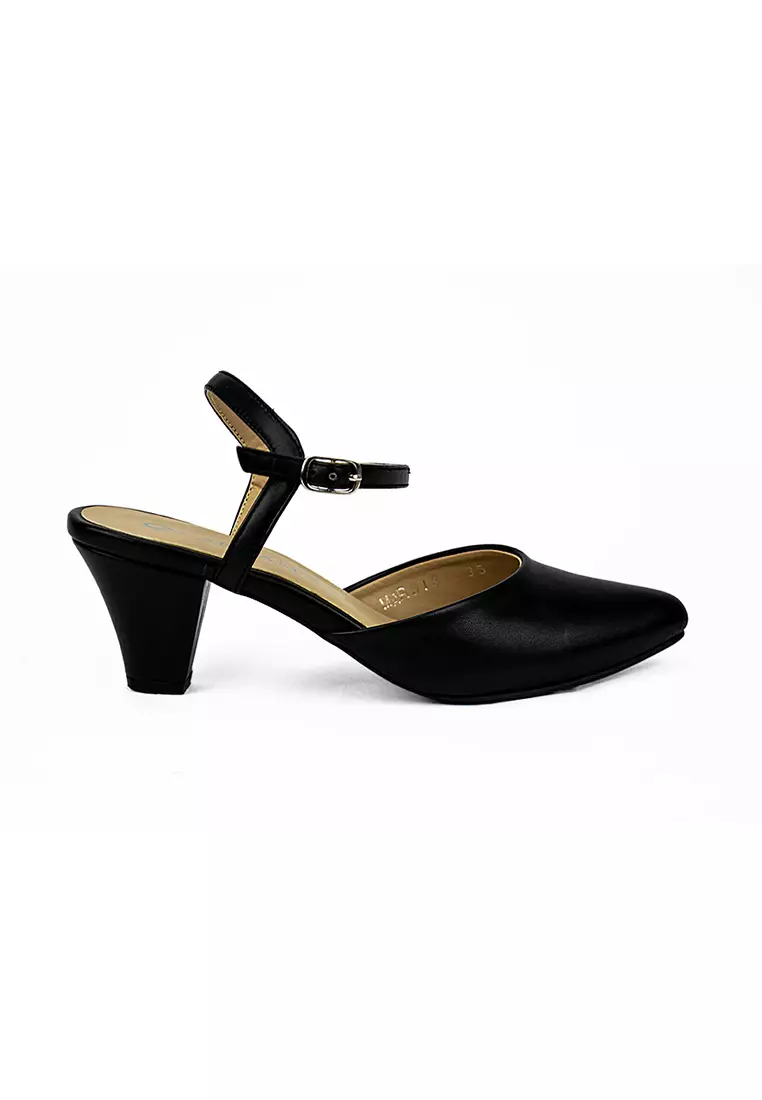 Discount on Cardam's Lifestyle  shoes - SKU: Eclb Mar 00187 Blackeclb Mar 00187 Heel Mules