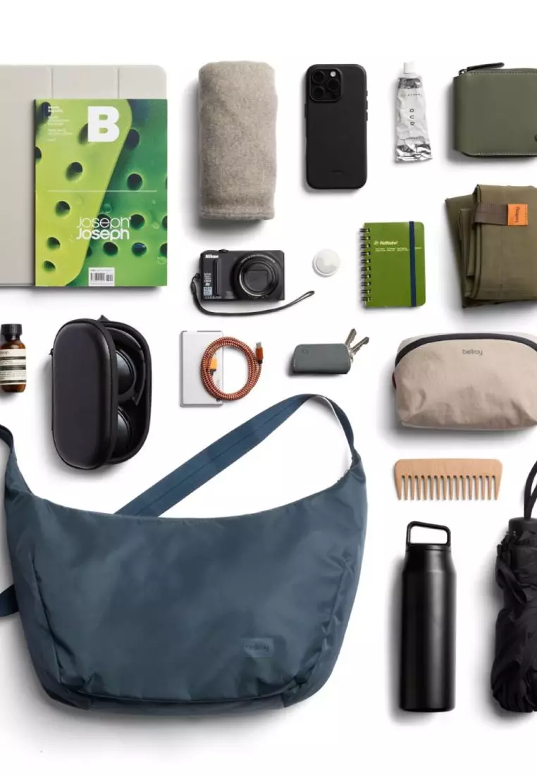 Bellroy Laneway Crescent Bag 12L - Bluesteel