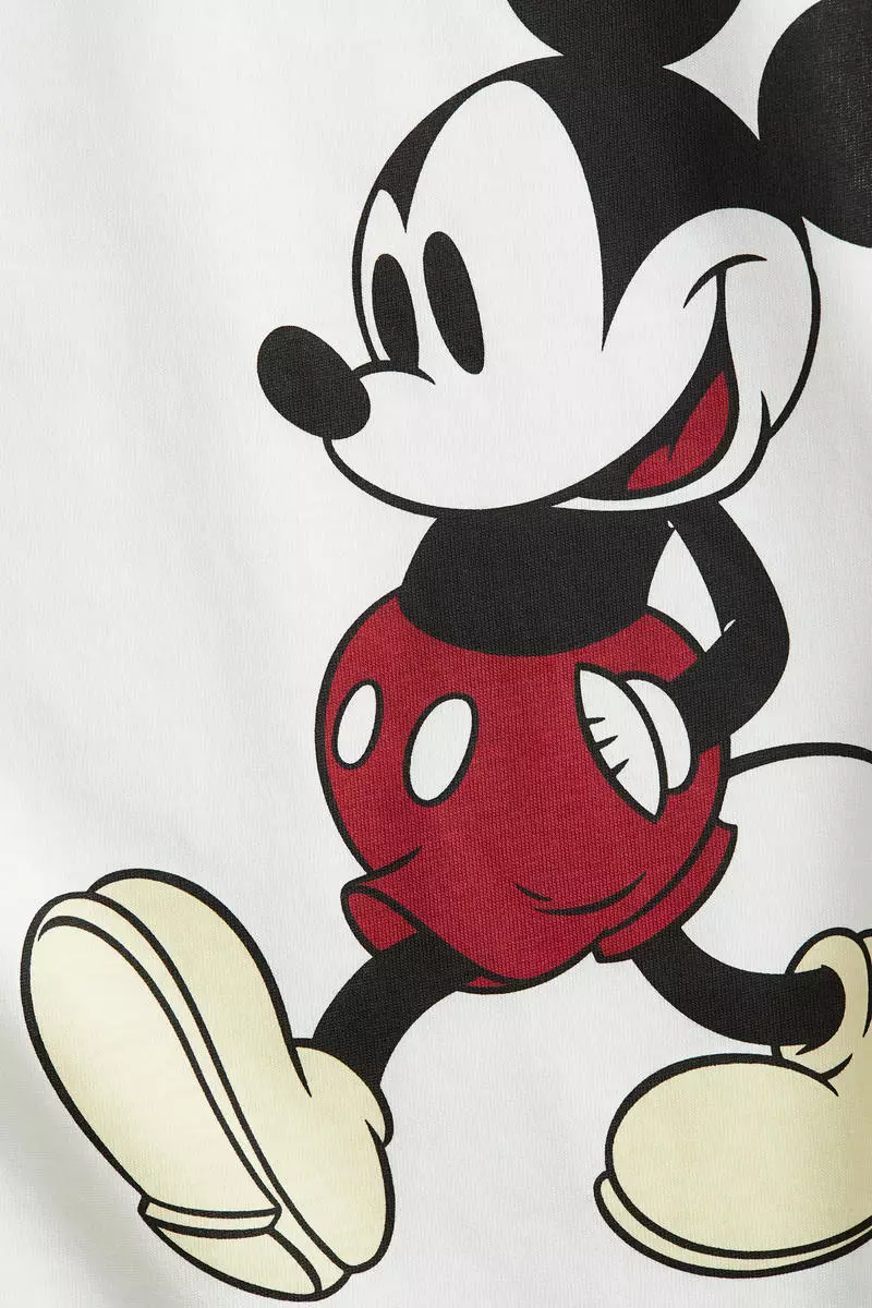 Printed cotton T-shirt