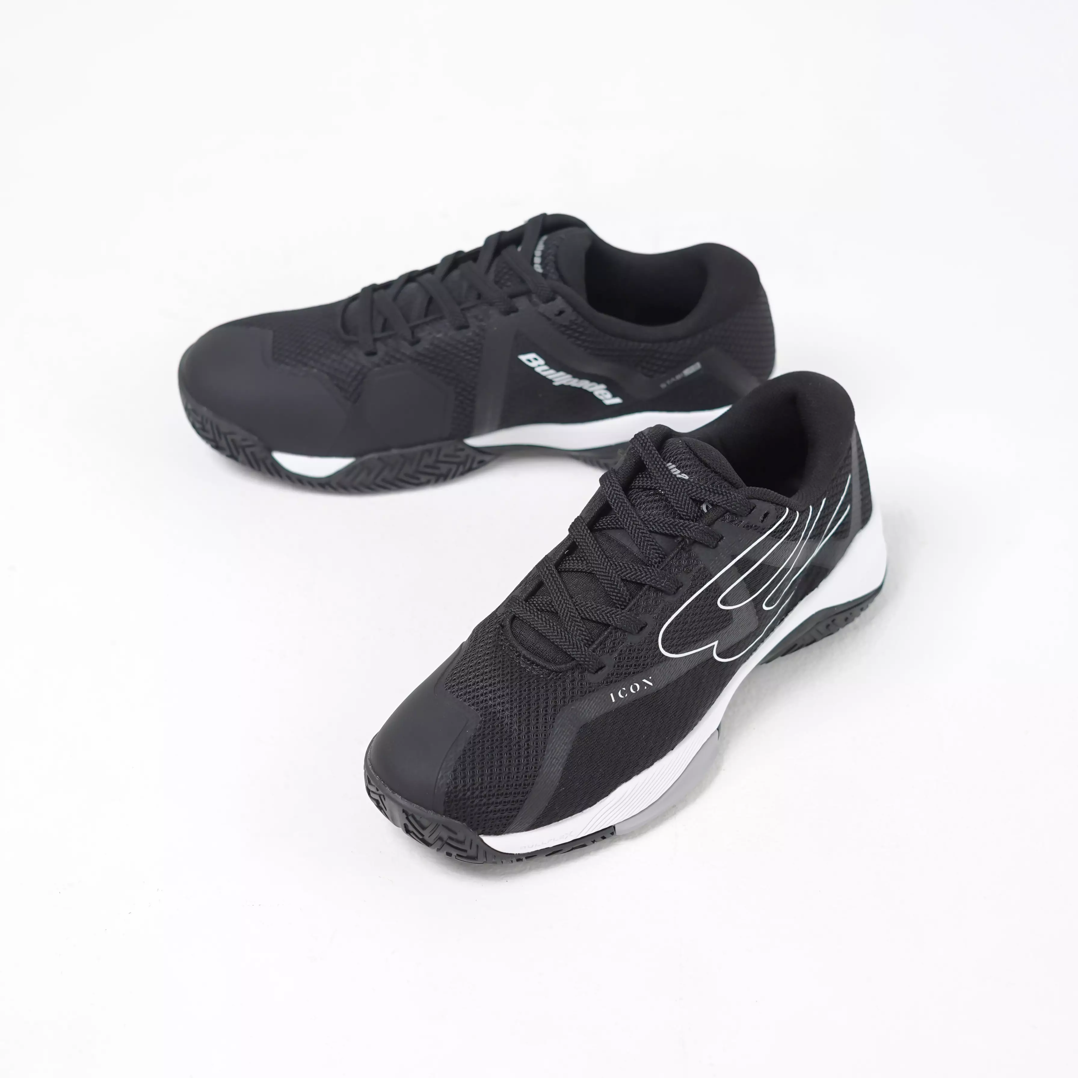 Sepatu BULLPADEL ICON 25V BLACK PADEL SNEAKER 100% ORIGINAL