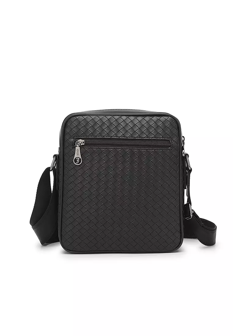 Men's Sling Bag / Crossbody Bag - Black