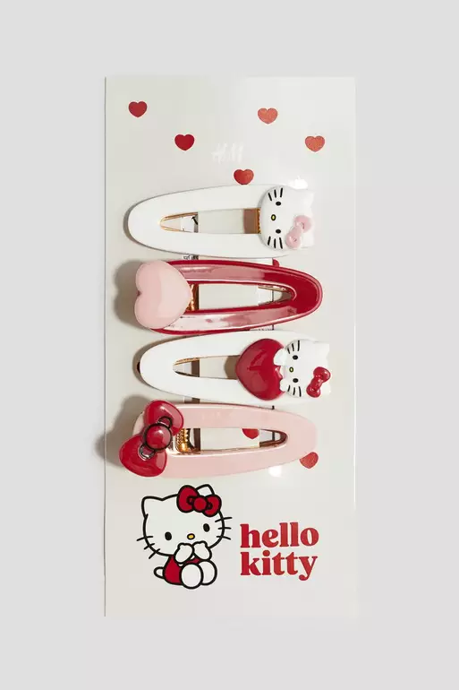 4-pack hair clips