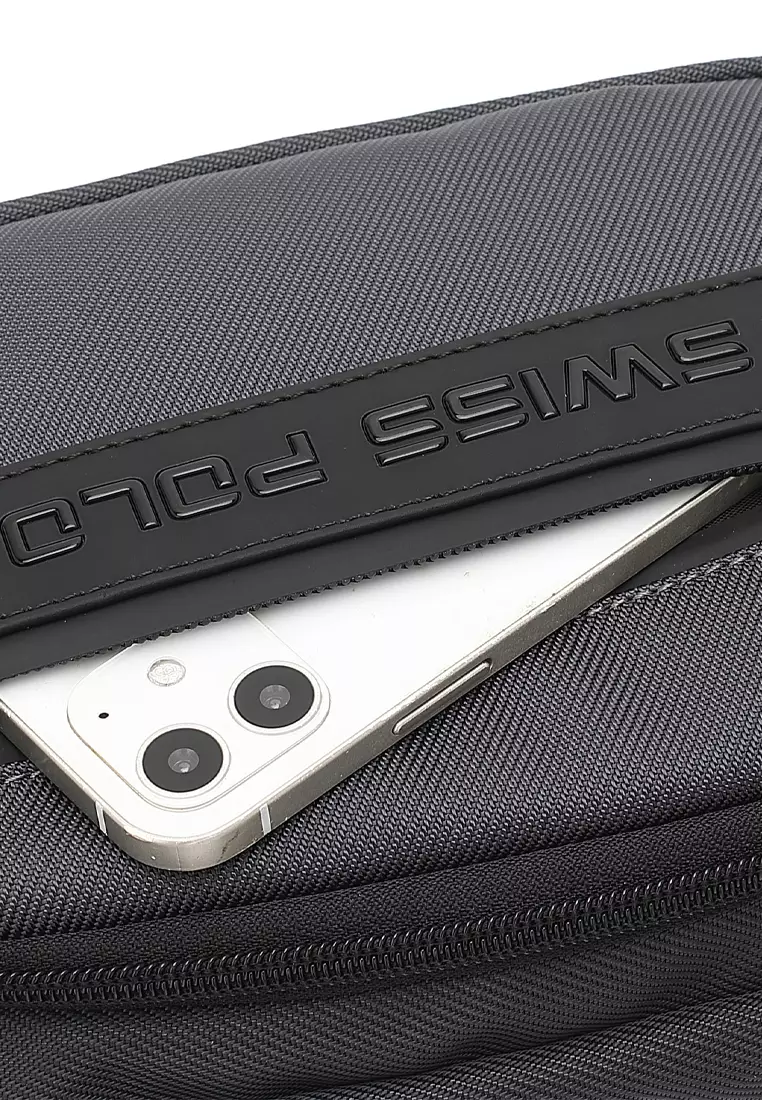 Men's Sling Bag / Crossbody Bag - Grey