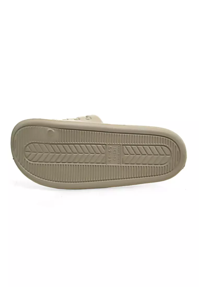 Coots Sandal Rumah Unisex Anti-Slip Slipper Quick Drying Material EVA Soft ORIGINAL - Khaki