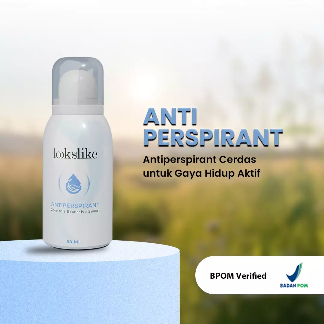 BPOM Lookslike AntiPerspirant Deodorant Spray Mengurangi Keringat dan Bau Badan 60ml Wakakids Venrz