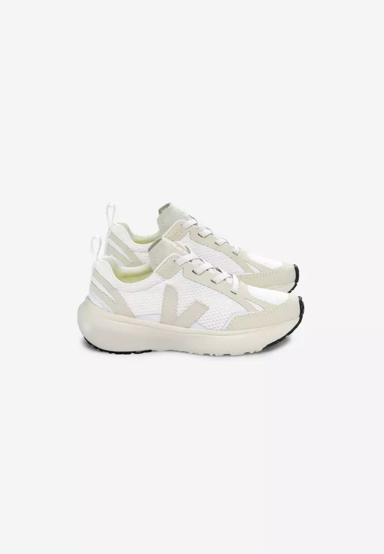 Discount on Veja  shoes - SKU: Canary Alveomesh White Pierre Sneakers