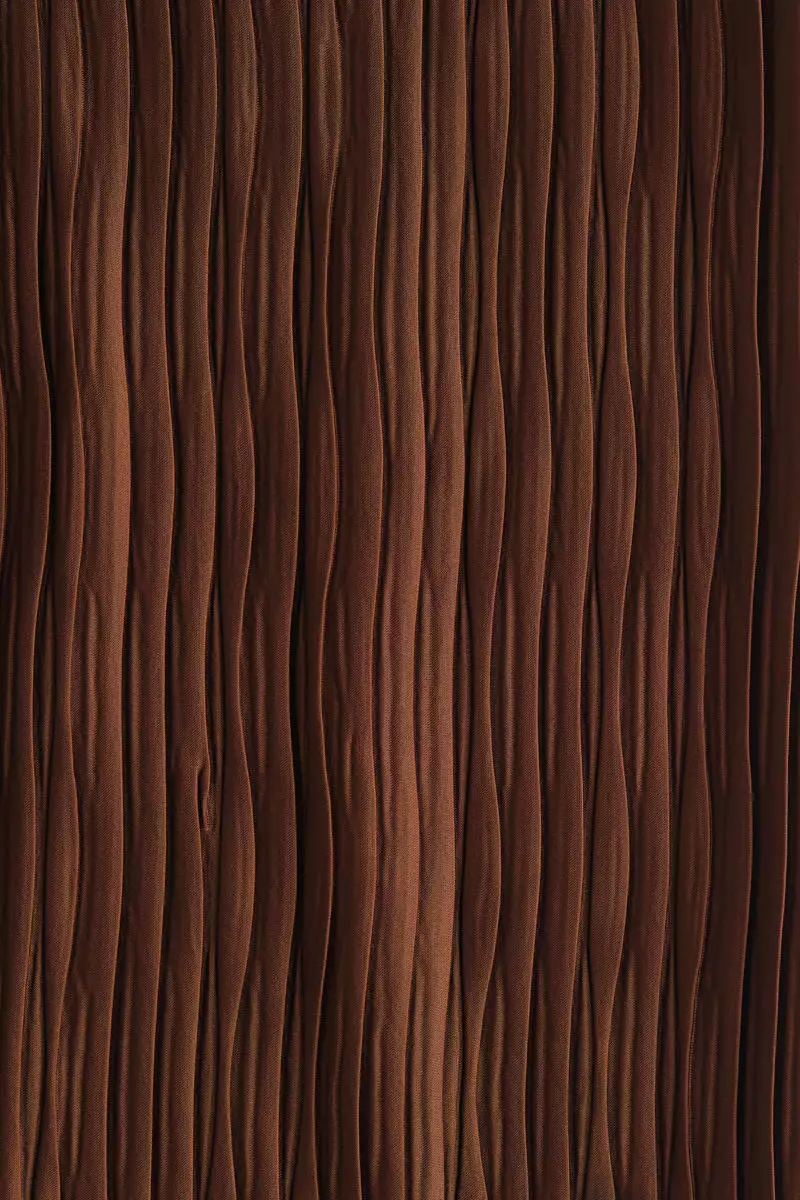 Crinkled pull-on trousers