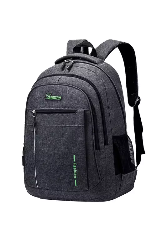 Granger Large Capacity Canvas Backpack for Men Students School Bag