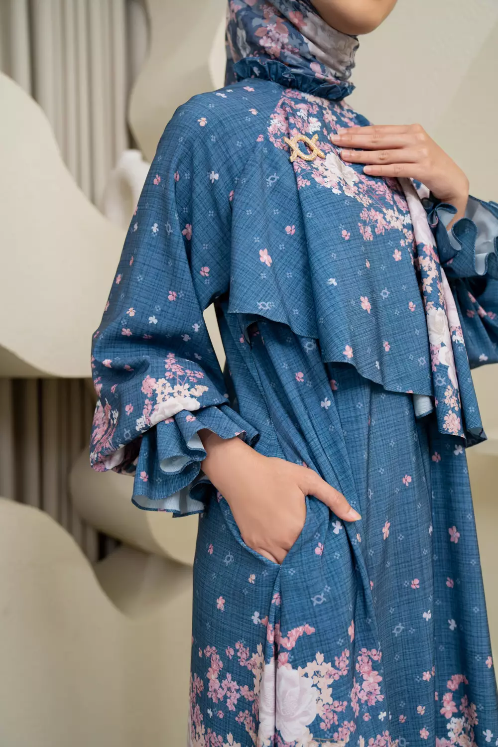 Klamby - Mazaya Dress Evening Blue