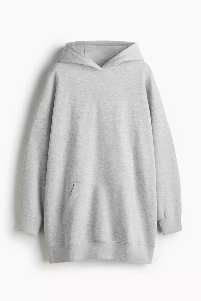 Oversized hooded dress