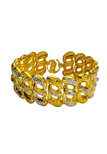 LITZ gold LITZ 916 (22K) Gold Bracelet 黄金手链 CGB0068 (26.51G) 4730FAC279A082GS_1
