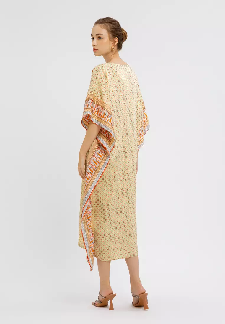 Minimal Kaftan Tahira Lime Yellow