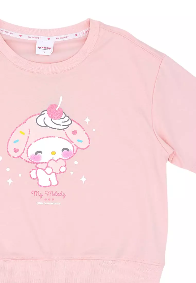 Ladies Licensed Graphic T-Shirt "My Melody Anniversary"