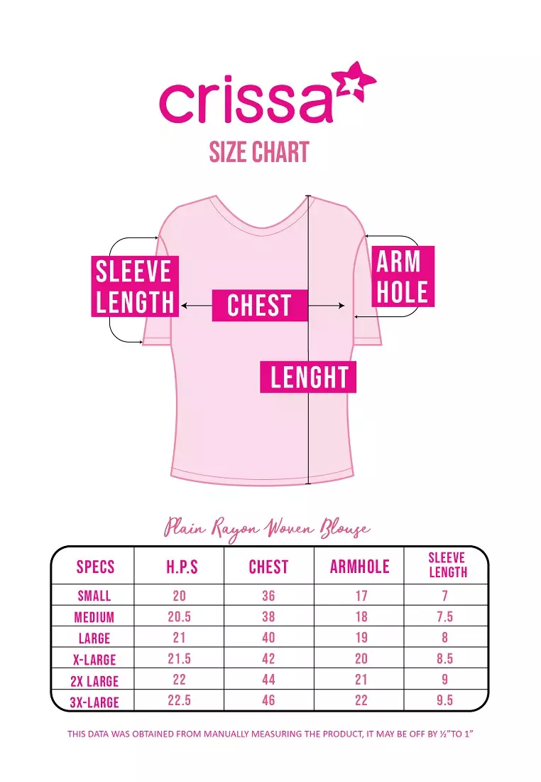 Woven Plain Rayon Short Sleeves Blouse