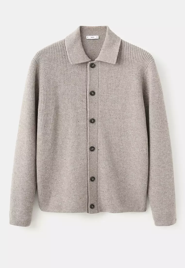 Ribbed Knit Cardigan