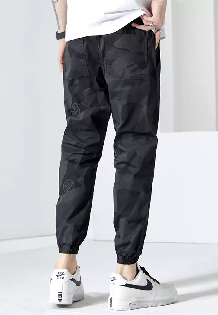 Camo Skinny Jogger Pants