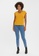 Vero Moda yellow Filli Short Sleeves V-Neck Tee 42224AACC40971GS_4