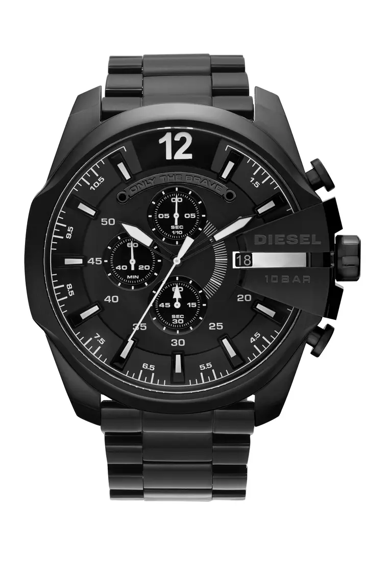 Mens diesel mega chief chronograph watch on sale