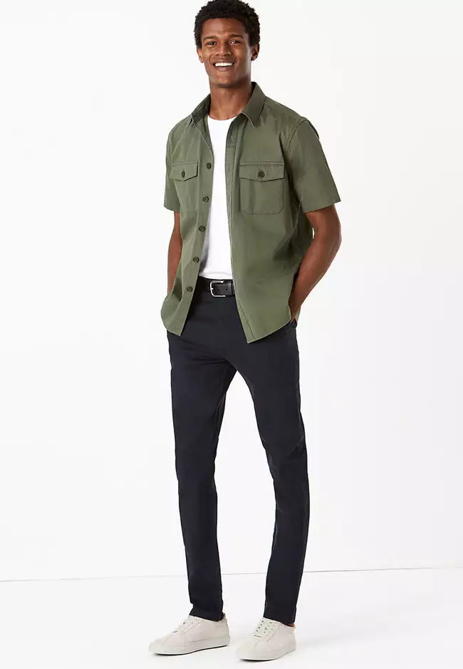 Slim Fit Stretch Chinos