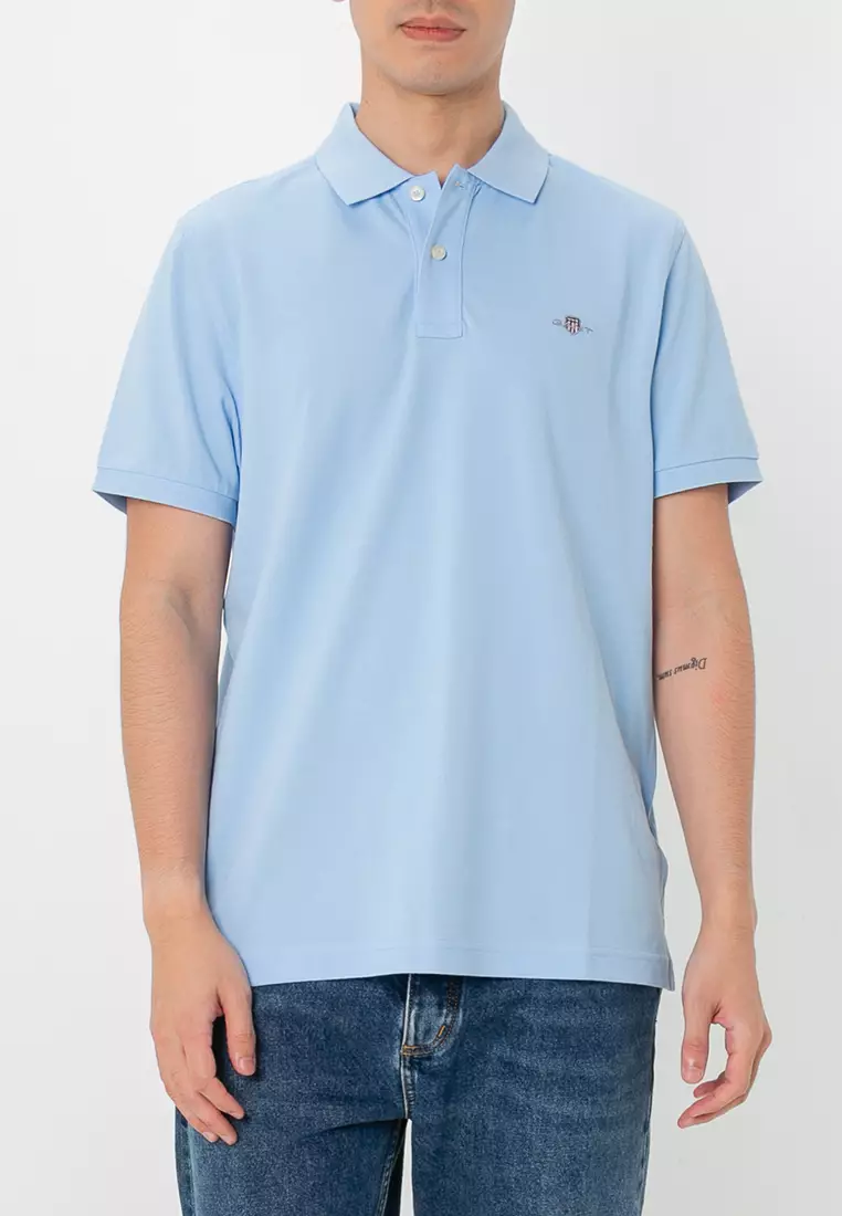 Regular Fit Shield Piqué Polo Shirt