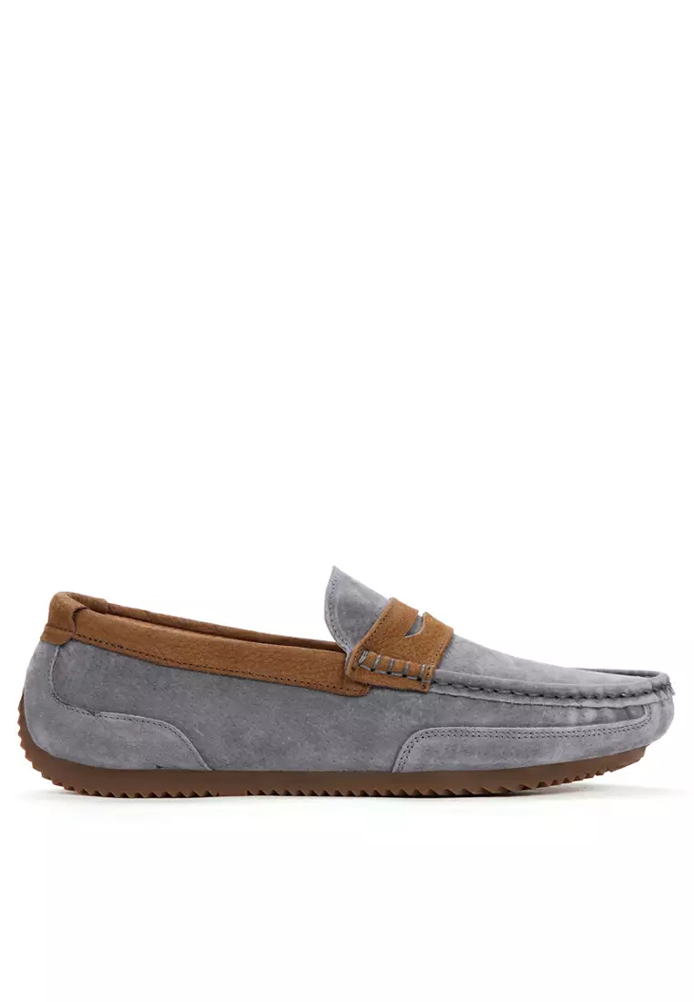 Discount on Twenty Eight Shoes  shoes - SKU: Color Matching Suede Loafers & Boat Shoes YY8900