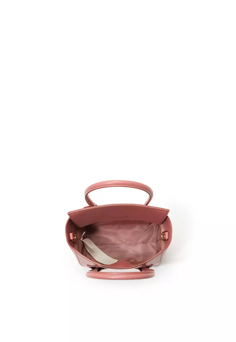 UNNI Mini Top Handle Bag - Candy Pink