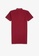 Fred Perry red D9155 - BOXY PIQUE DRESS - (DARK RED) 6A41EAAE9B871DGS_2