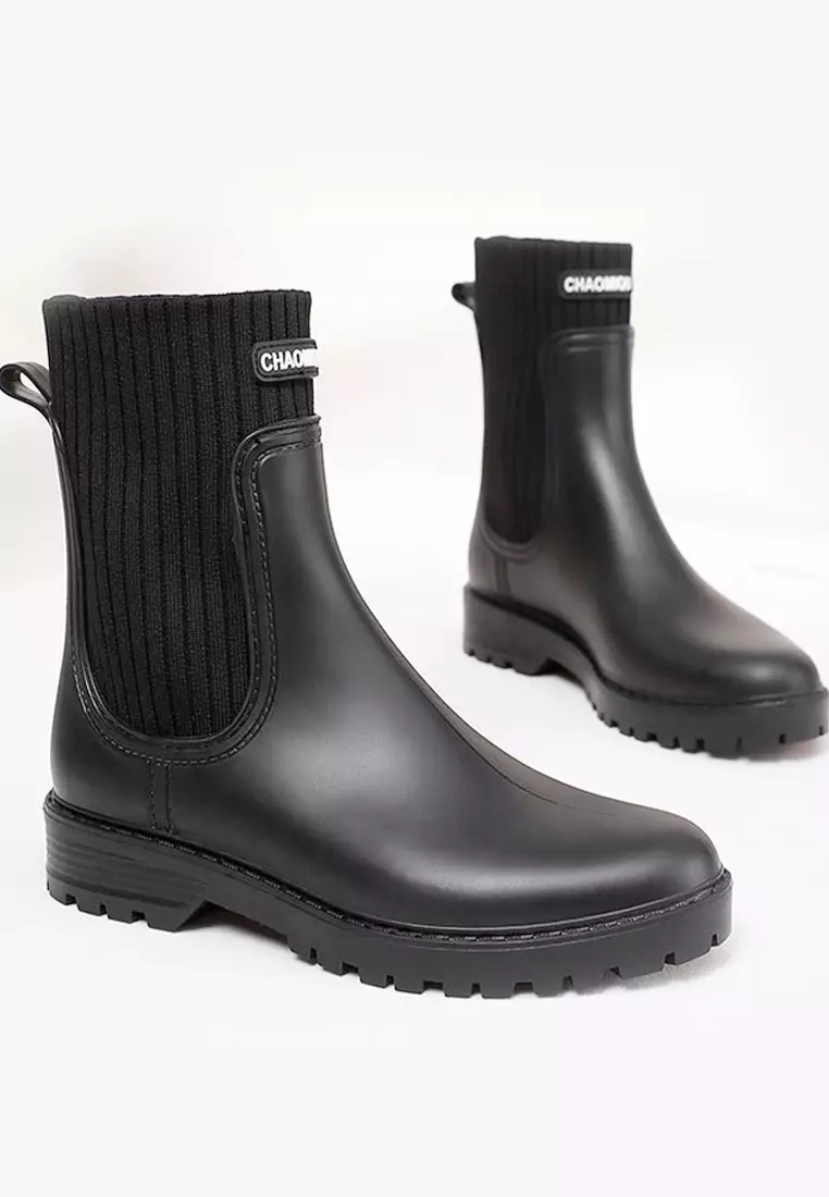 Nautica chelsea top rain boots