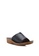 Noveni black Casual Faux Leather Sandals 6D92BSHFF1106DGS_2