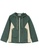 A-IN GIRLS green and beige Simple Contrast Hooded Jacket 9BC09AAA3F08AFGS_4