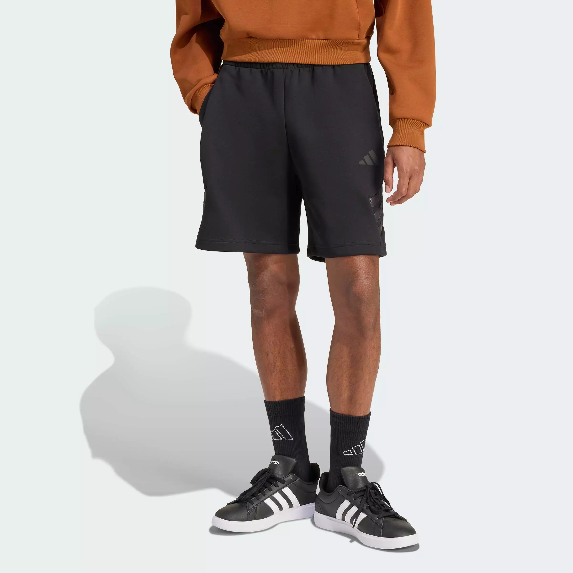 Buy ADIDAS Lifestyle FUTURE ICONS WOVEN THREE STRIPES SHORT Men