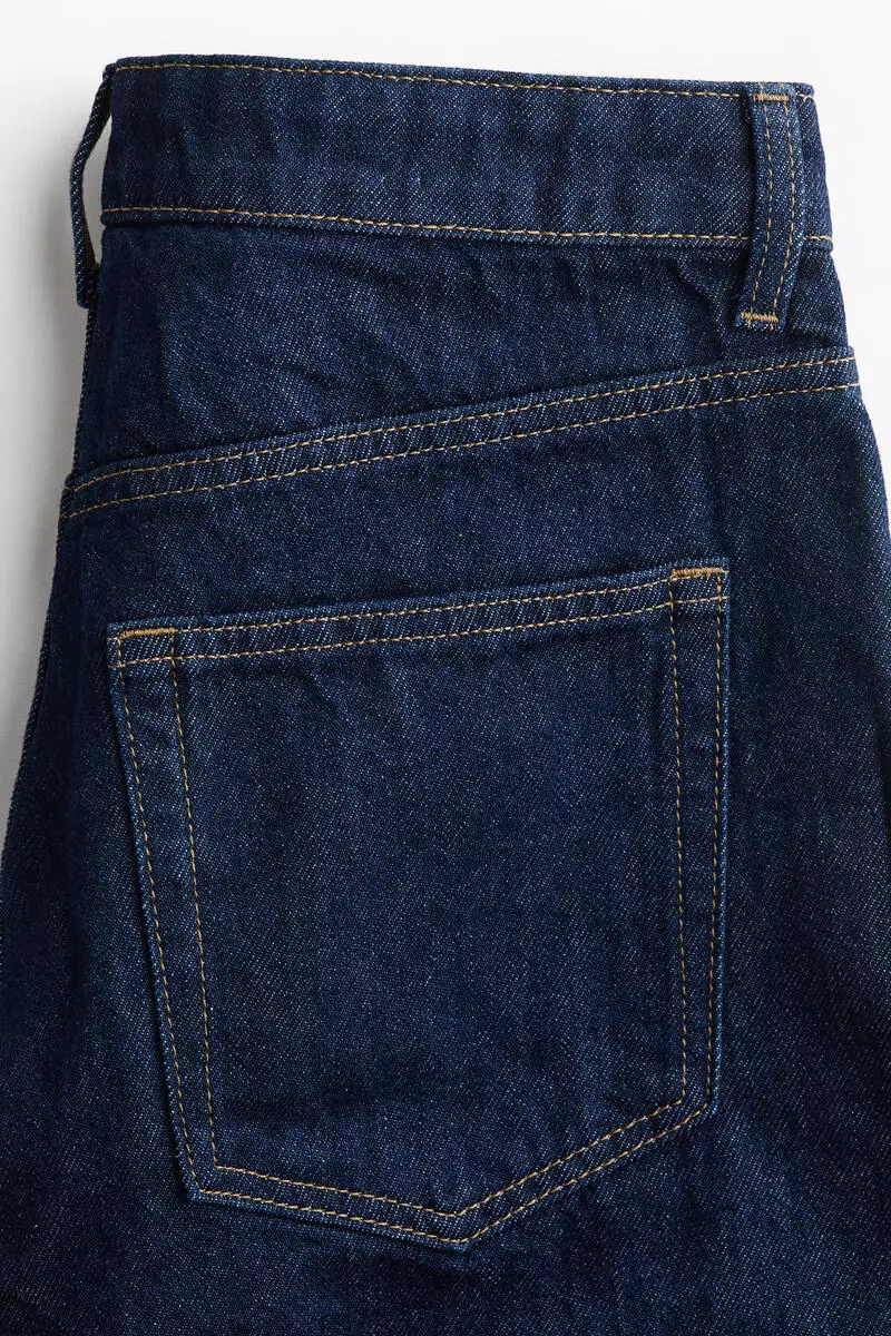 Denim Bermuda shorts