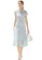 Sunnydaysweety blue Hollow Lace Mesh Large Skirt One-Piece Dress A22050705 2123BAAB6D67BEGS_1