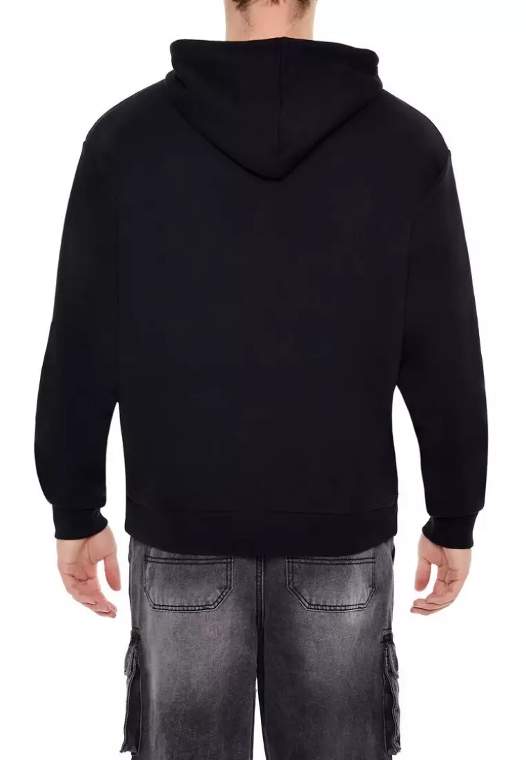 Guy hoodies forever 21 clearance