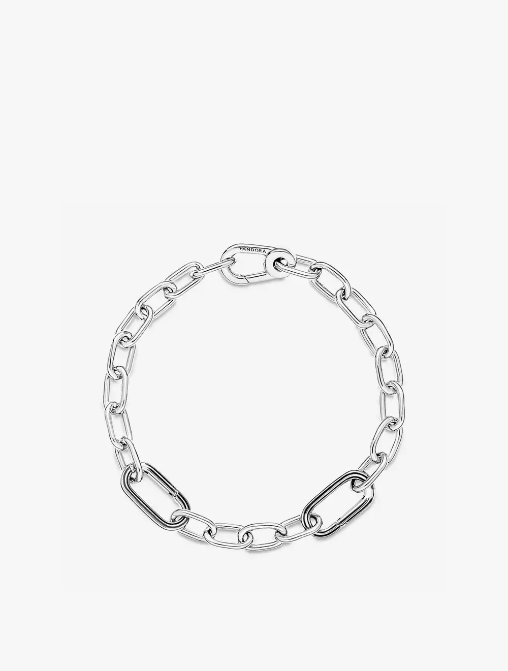 Sterling silver link bracelet