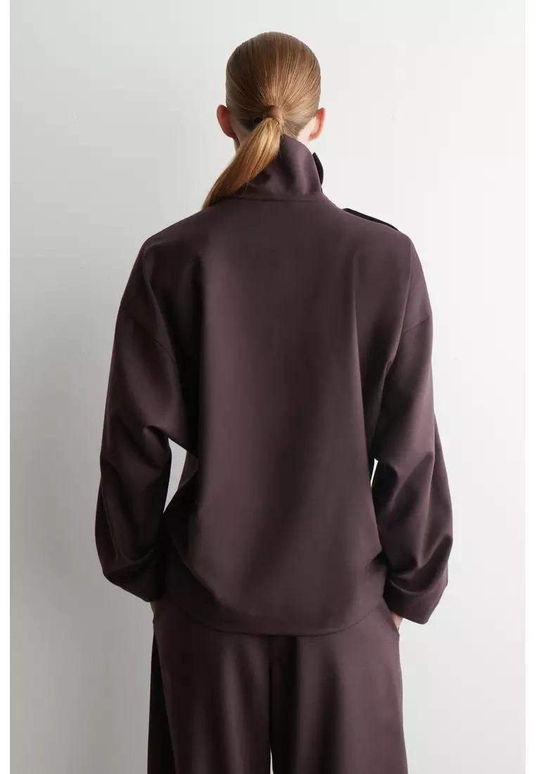 WOOL-FLANNEL TOP