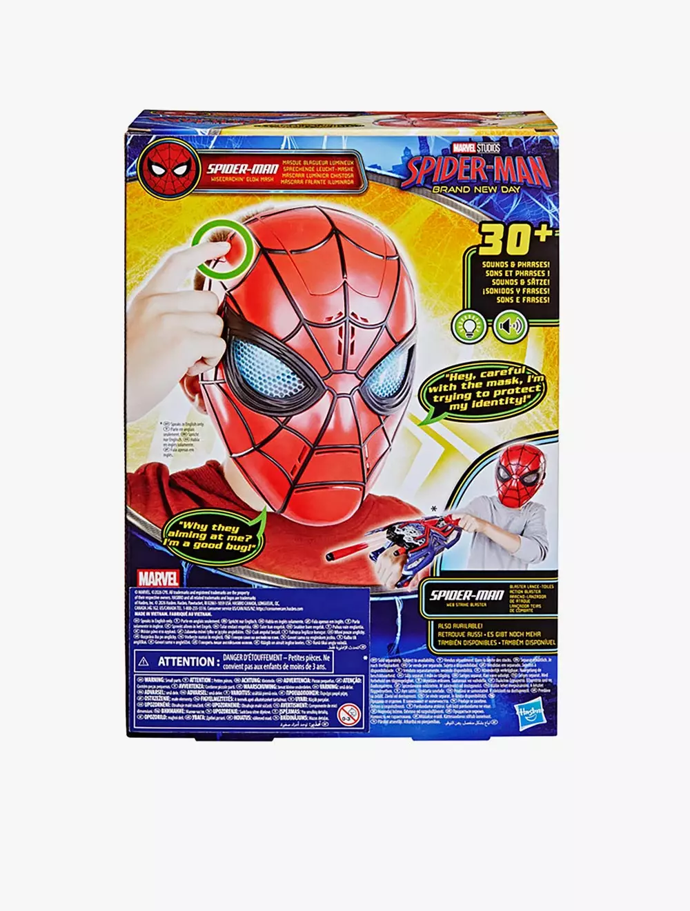 Hasbro Marvel Spider-Man Masque lumineux au meilleur prix | Août 2026