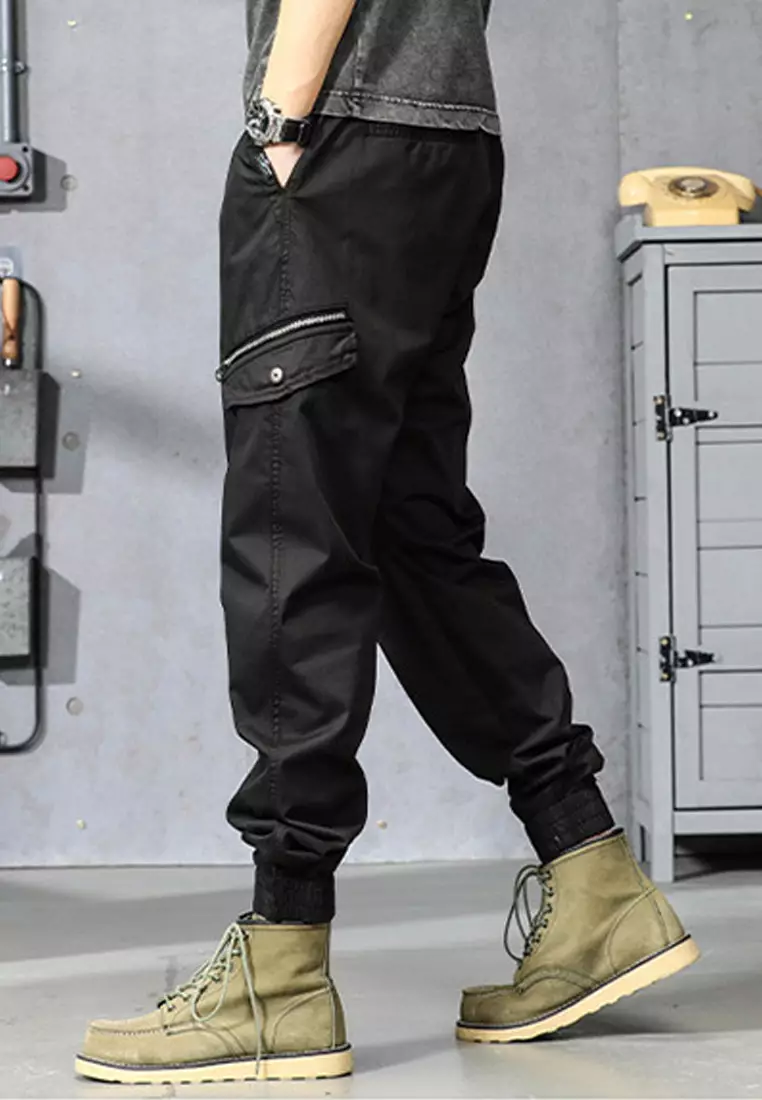 Functional Style Pockets Cargo Pants GJL678