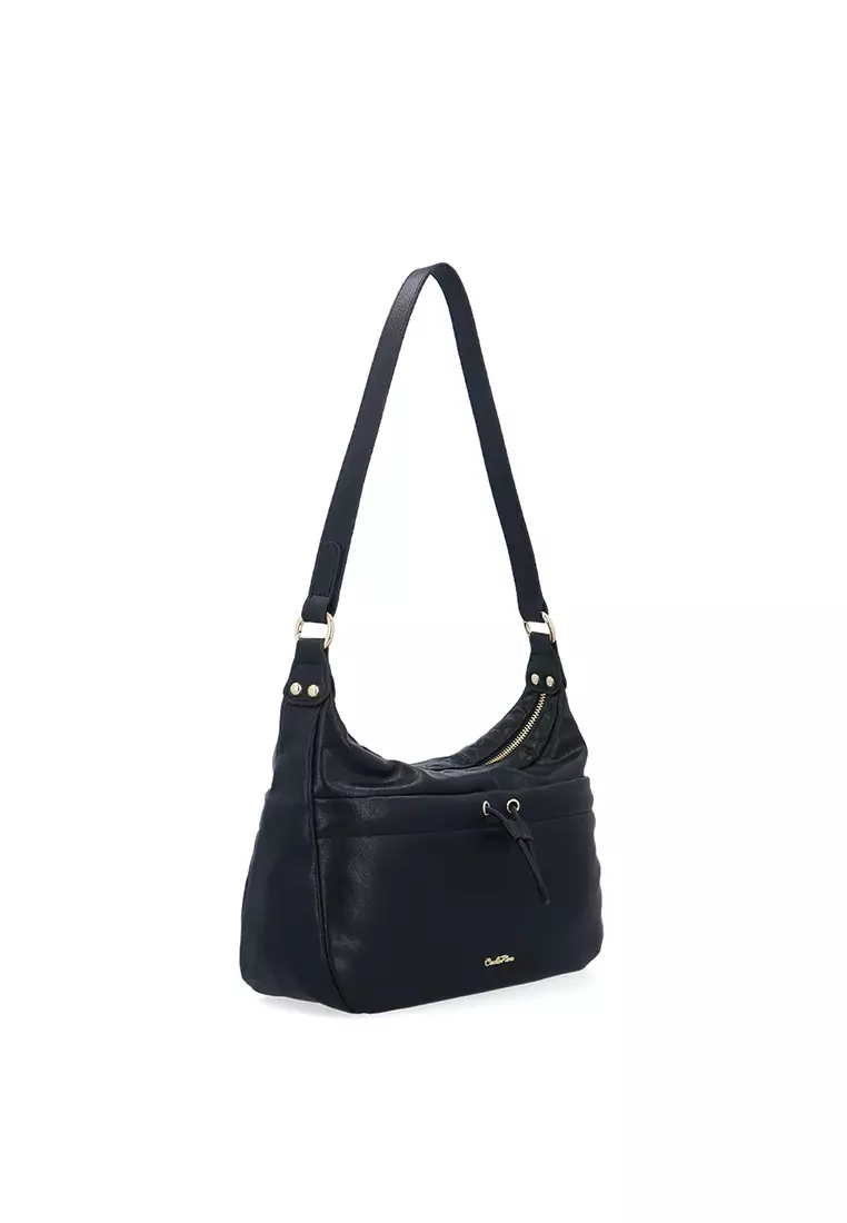 Harper Utility Shoulder Bag - Black